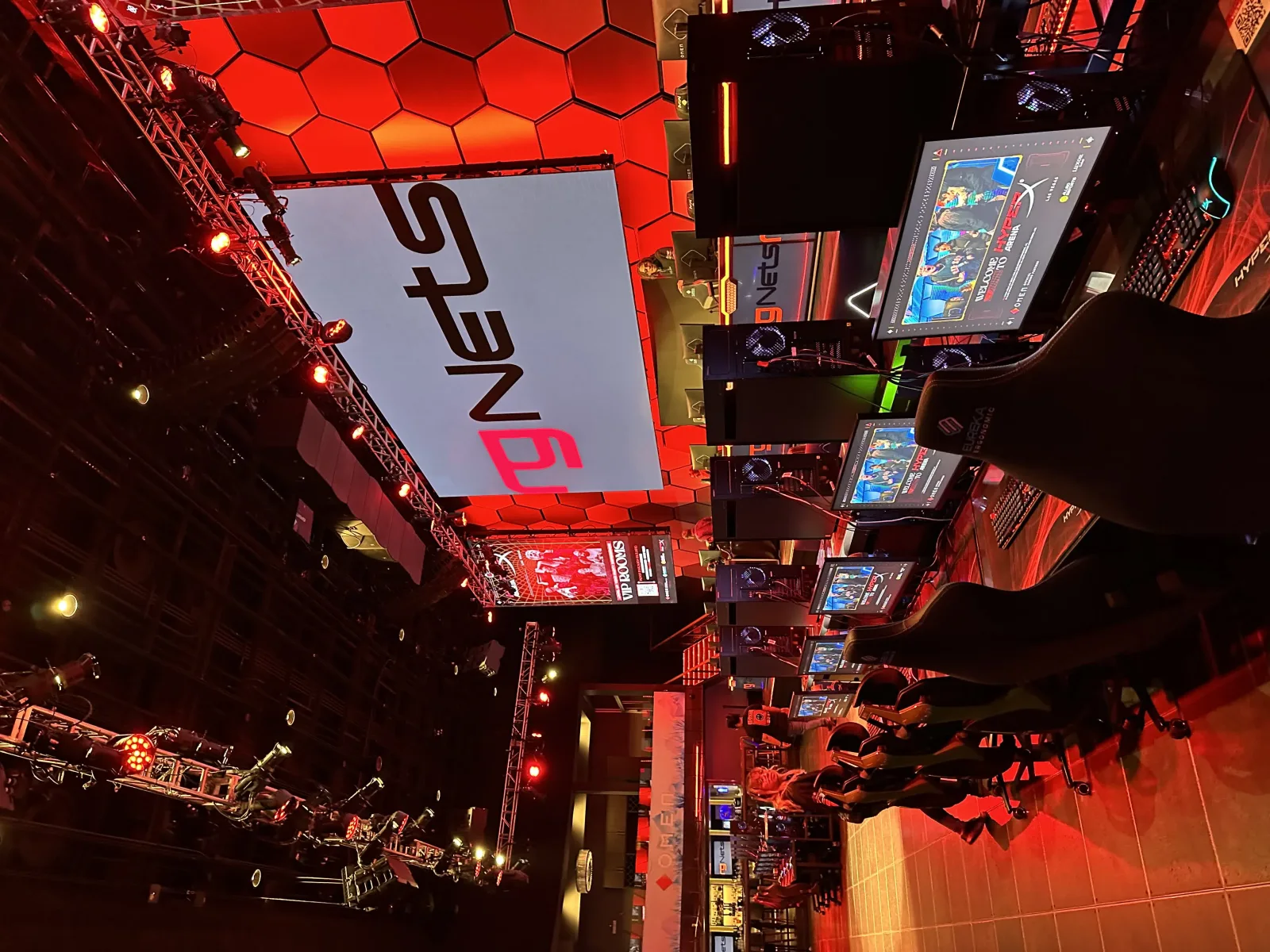 HyperX Arena gaming floor